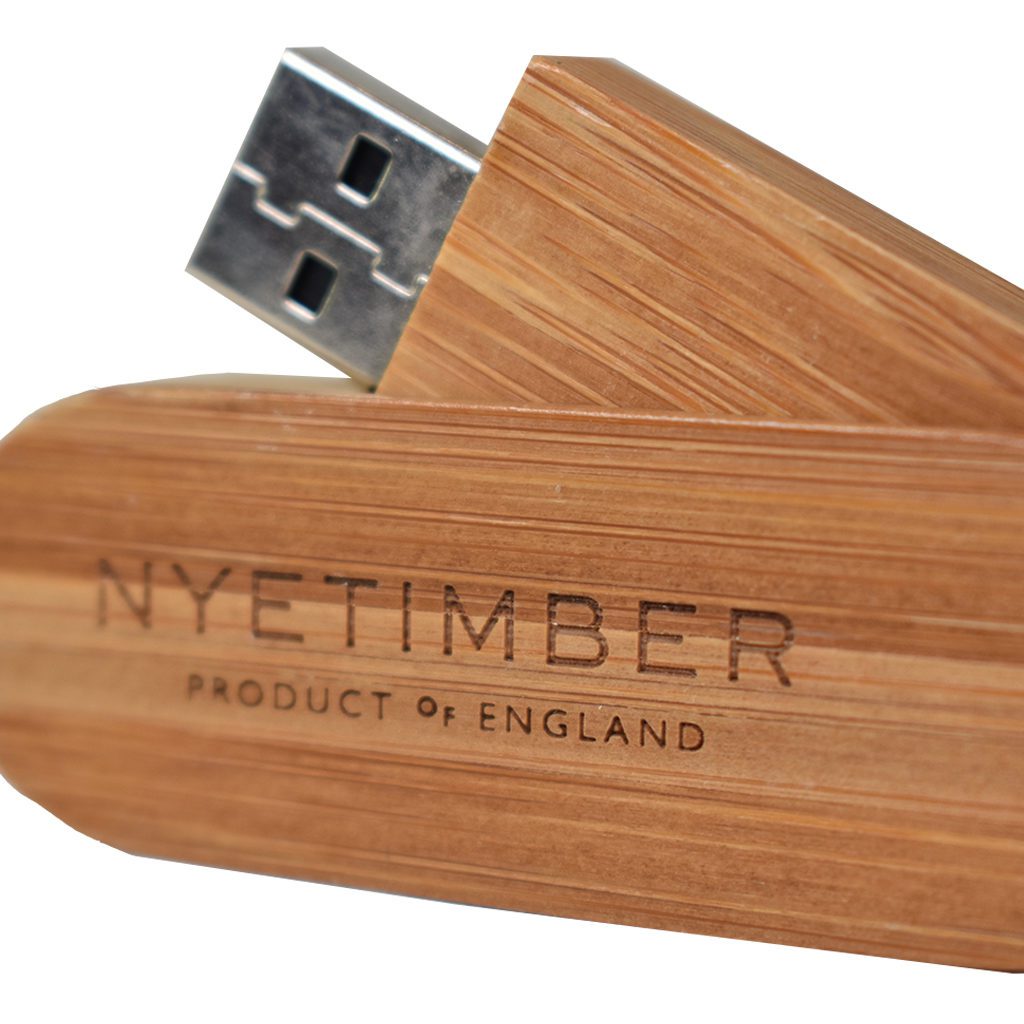 wooden branded usb keys