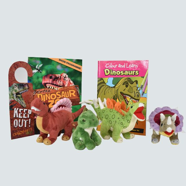 bespoke dinosaur toys and books