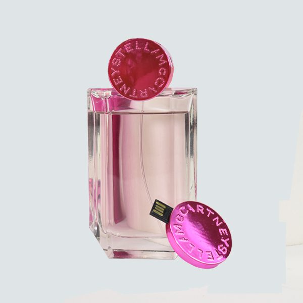 branded perfume bottle luxury marketing merchandise