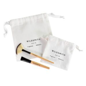 Drawstring Bag and Make Up Brushes